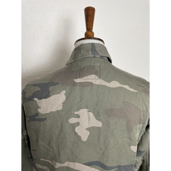 Rails Jacket Whitaker Sage Camo Utility Faux Fur Lined Outdoors FLAW - Picture 8 of 16